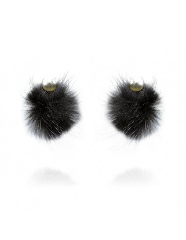 Fashion Short Earrings ORECCHINI PERLA PON PON | Wholesale Hair Accessories and Costume Jewelery