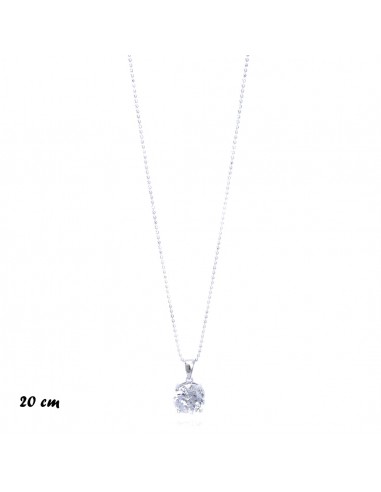 Strass necklaces COLLANA SOLITARIO STRASS | Wholesale Hair Accessories and Costume Jewelery