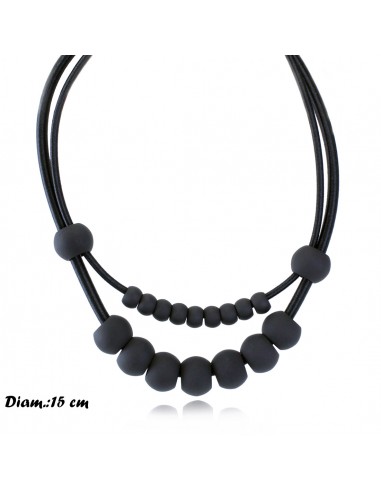 Fashion Necklaces COLLANA ETNICA SFERE N-ARG | Wholesale Hair Accessories and Costume Jewelery