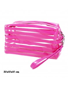 Buste e Pochettes BUSTA TRASP RIGHE CM 20X10X10 | Wholesale Hair Accessories and Costume Jewelery