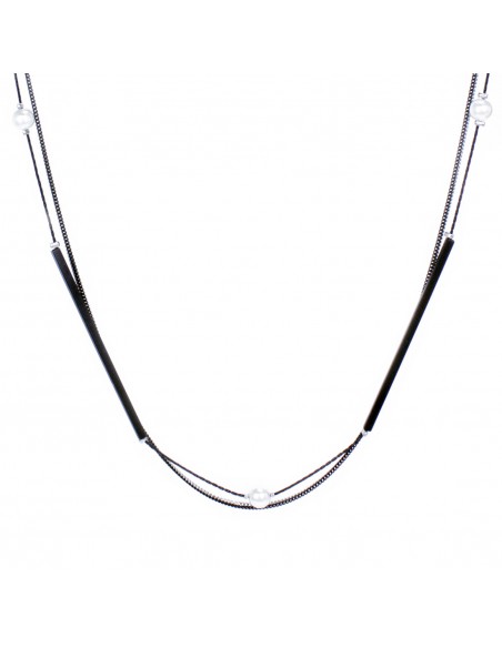 Fashion Necklaces COLLANA MULTIFILO CON PERLE | Wholesale Hair Accessories and Costume Jewelery