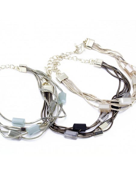 Fashion Bracelets BRACCIALE METALLO E PIETRE | Wholesale Hair Accessories and Costume Jewelery