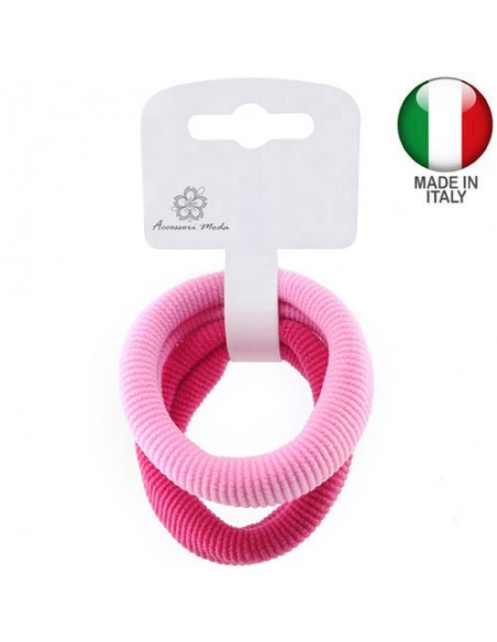 Elastici Basic - Elastici per capelli spessi in filanca colori chiari - made in Italy - 2 pezzi | Vendita Ingrosso Fermacapel...
