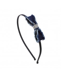 Jeans CERCHIO CM 0,5 FIOCCO JEANS STRASS | Wholesale Hair Accessories and Costume Jewelery