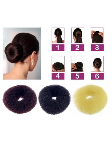 Articoli per Chignon Y9732 Confezione 3 colori | Wholesale Hair Accessories and Costume Jewelery