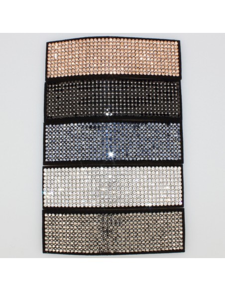 Oslo CLIC CLAC CM 08 STRASS E PUNTO FRANCESE | Wholesale Hair Accessories and Costume Jewelery