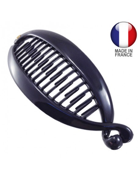 Fermagli Basic FERMAGLIO FRANCESE A PESCE CM 14 NERO | Wholesale Hair Accessories and Costume Jewelery