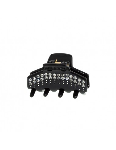 Lastra PINZA CM 04 LASTRA NERA STRASS | Wholesale Hair Accessories and Costume Jewelery