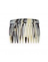 Corne Noir PETTINE CORNE NOIR CM 06,5 - HAND MADE | Wholesale Hair Accessories and Costume Jewelery