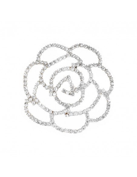 Brooches and Keyrings SPILLA CAMELIA STRASS | Wholesale Hair Accessories and Costume Jewelery