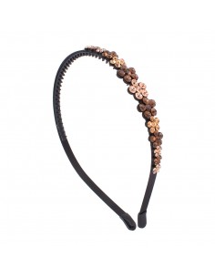 Cerchietti Strass CERCHIO CM 0,5 FIORI STRASS | Wholesale Hair Accessories and Costume Jewelery
