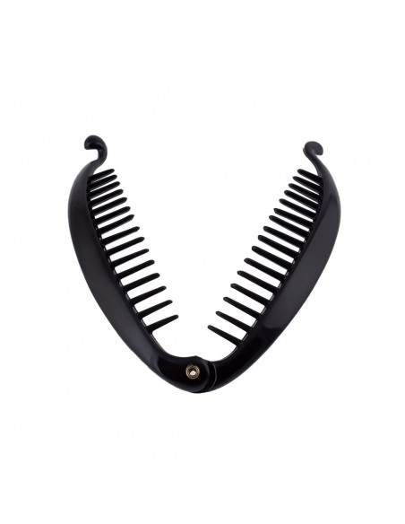 Fermagli Basic FERMAGLIO FRANCESE A PESCE CM 11 NERO | Wholesale Hair Accessories and Costume Jewelery