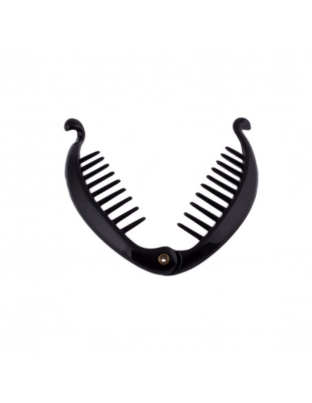 Fermagli Basic FERMAGLIO FRANCESE A PESCE CM 08 NERO | Wholesale Hair Accessories and Costume Jewelery