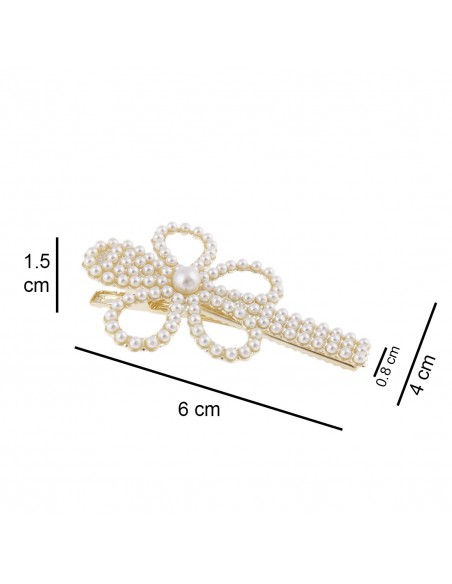 Perle BECCO CM 6 FIORE PERLE | Wholesale Hair Accessories and Costume Jewelery
