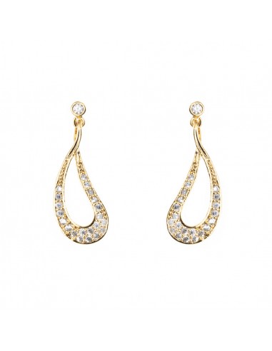 Long Rhinestone Earrings ORECCHINO PENDENTI STRASS | Wholesale Hair Accessories and Costume Jewelery