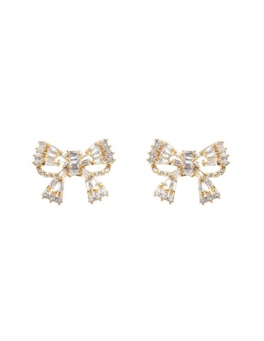 Short Rhinestone Earrings ORECCHINO FIOCCO CRISTALLI | Wholesale Hair Accessories and Costume Jewelery