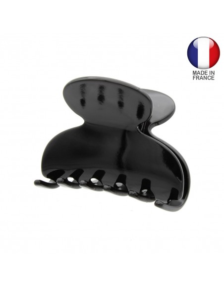 Noir PINZA PER CAPELLI NOIR CM 06.5 - HAND MADE | Wholesale Hair Accessories and Costume Jewelery