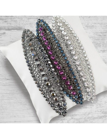 Classico MATIC CM.8 OVALE STRASS | Wholesale Hair Accessories and Costume Jewelery