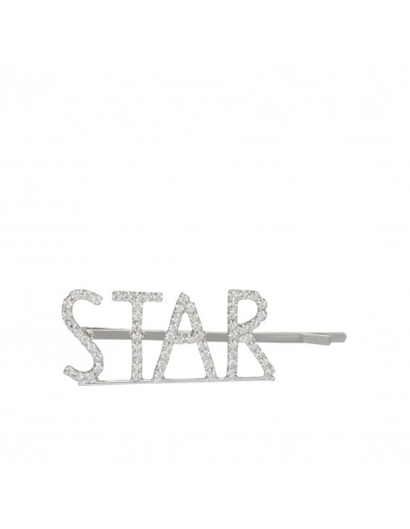 Mollette e Forcine Strass MOLLETTA CM 6 WORD STRASS | Wholesale Hair Accessories and Costume Jewelery