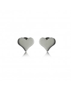 Steel Earrings ORECCHINO ACCIAIO CUORE | Wholesale Hair Accessories and Costume Jewelery