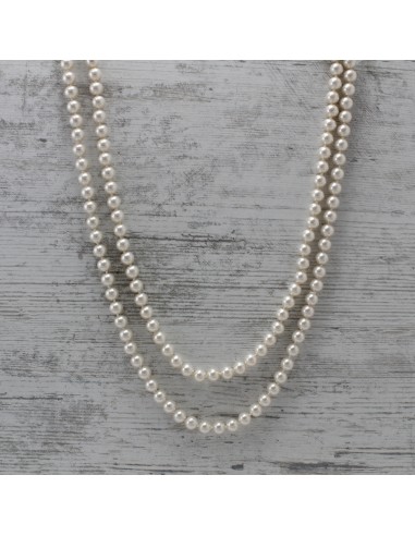 Pearls necklaces COLLANA PERLE MM.8 LUNGA 140 | Wholesale Hair Accessories and Costume Jewelery